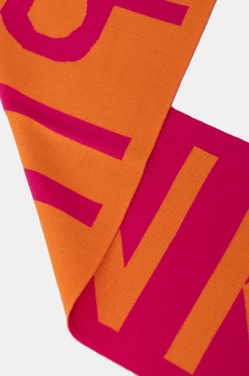 Детский шарф Pinko Up цвет розовый узорный F4PIJGSC098