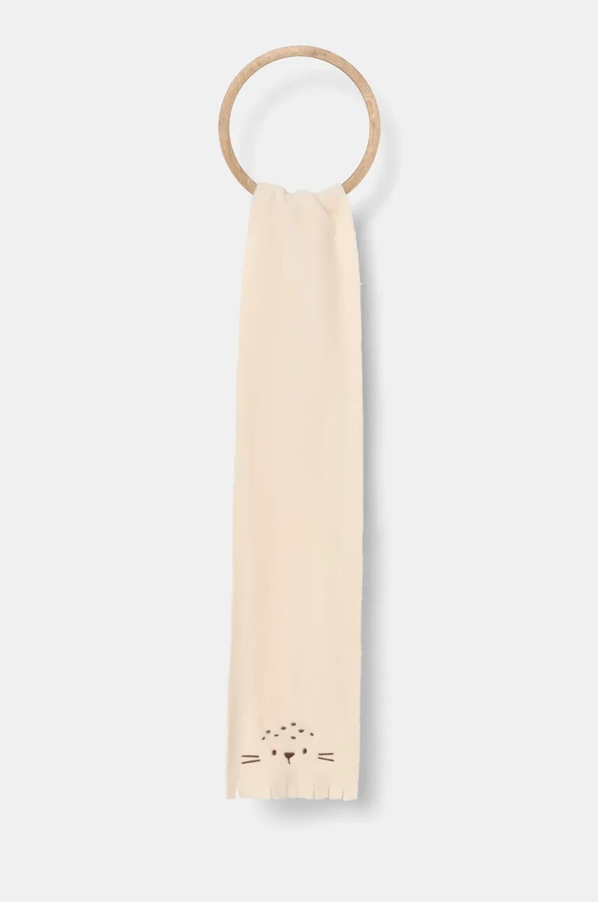 United Colors of Benetton sal copii culoarea bej, neted, 6U87AU007