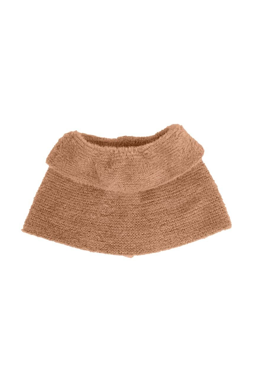 Levně Dětský nákrčník Jamiks CODY hnědá barva, hladký, JZH414