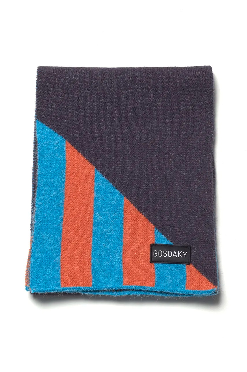 Детский шарф Gosoaky PUFFER FISHY цвет синий узорный 242.9.2.943