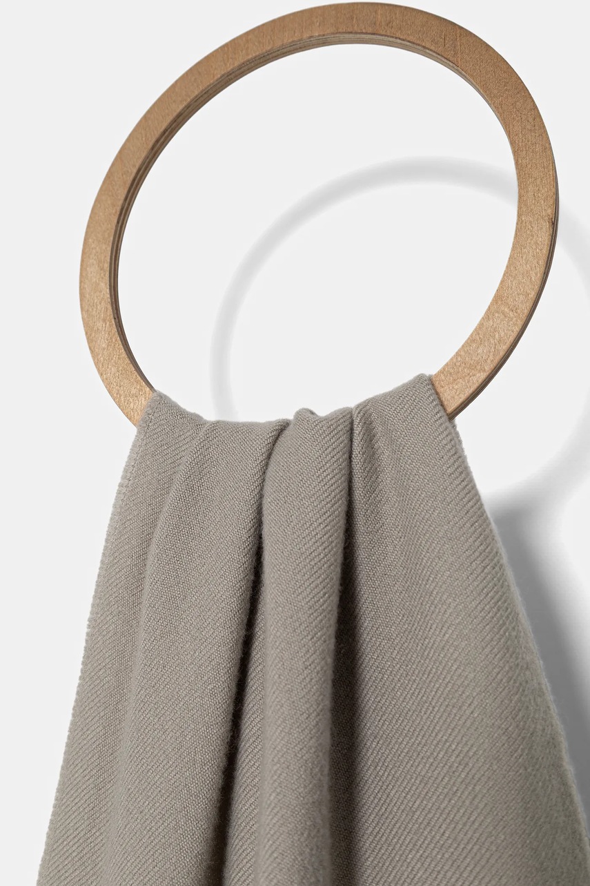 Шерстяной шарф BOSS цвет чёрный однотонная 50517218