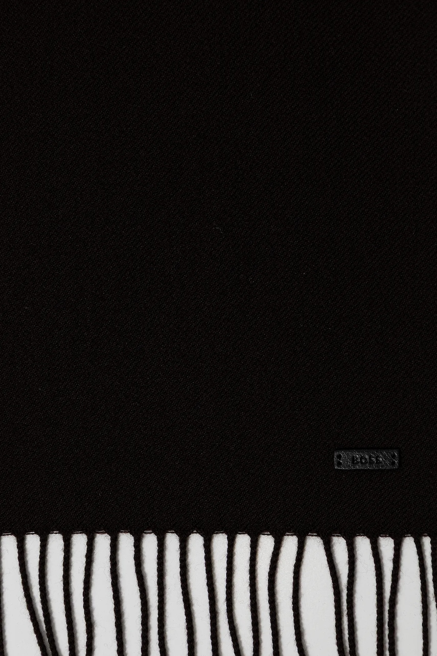 Vlněná šála BOSS Naster_35*180