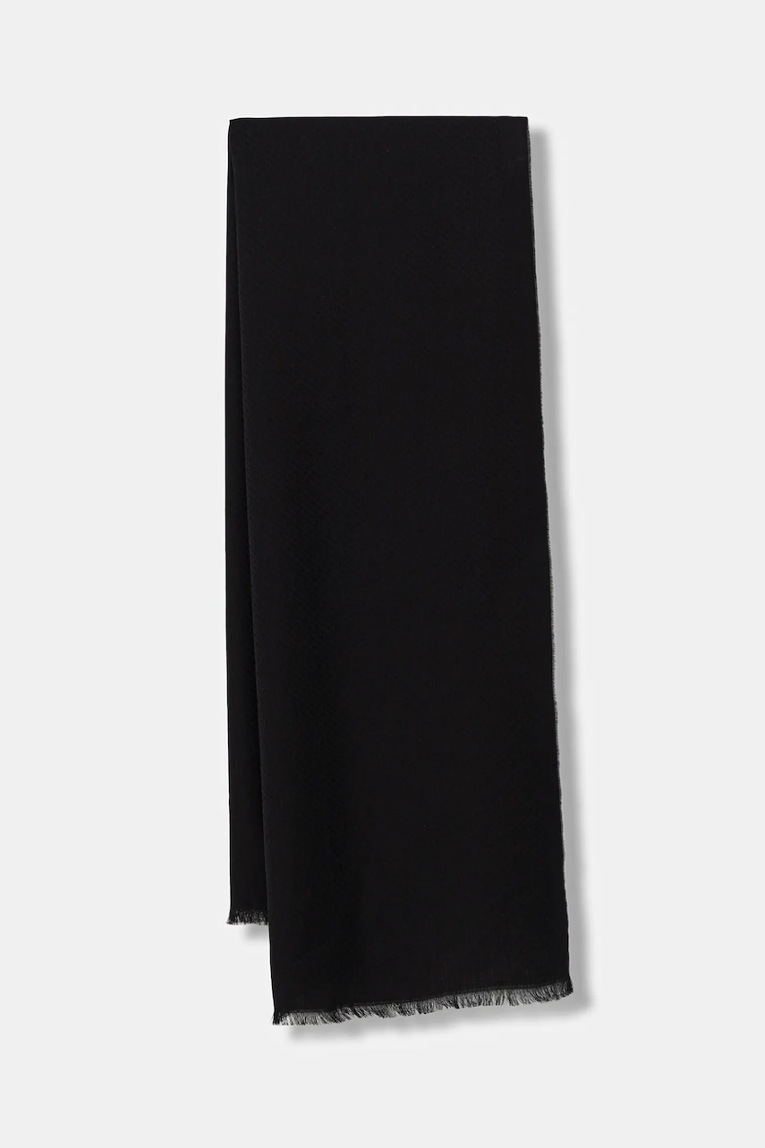 BOSS eșarfă din amestec de lână