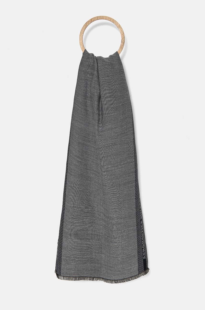 Aeronautica Militare fular barbati, culoarea gri, modelator, SH1116L482