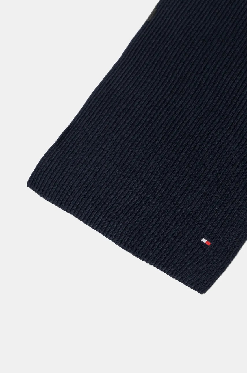 Шарф Tommy Hilfiger цвет синий однотонный AM0AM12847 Шарф Tommy Hilfiger цвет синий однотонный AM0AM12847