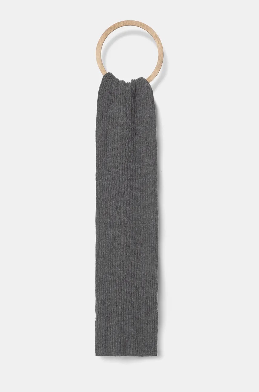 

Шал United Colors of Benetton в сиво с изчистен дизайн 1302U0723, Сив