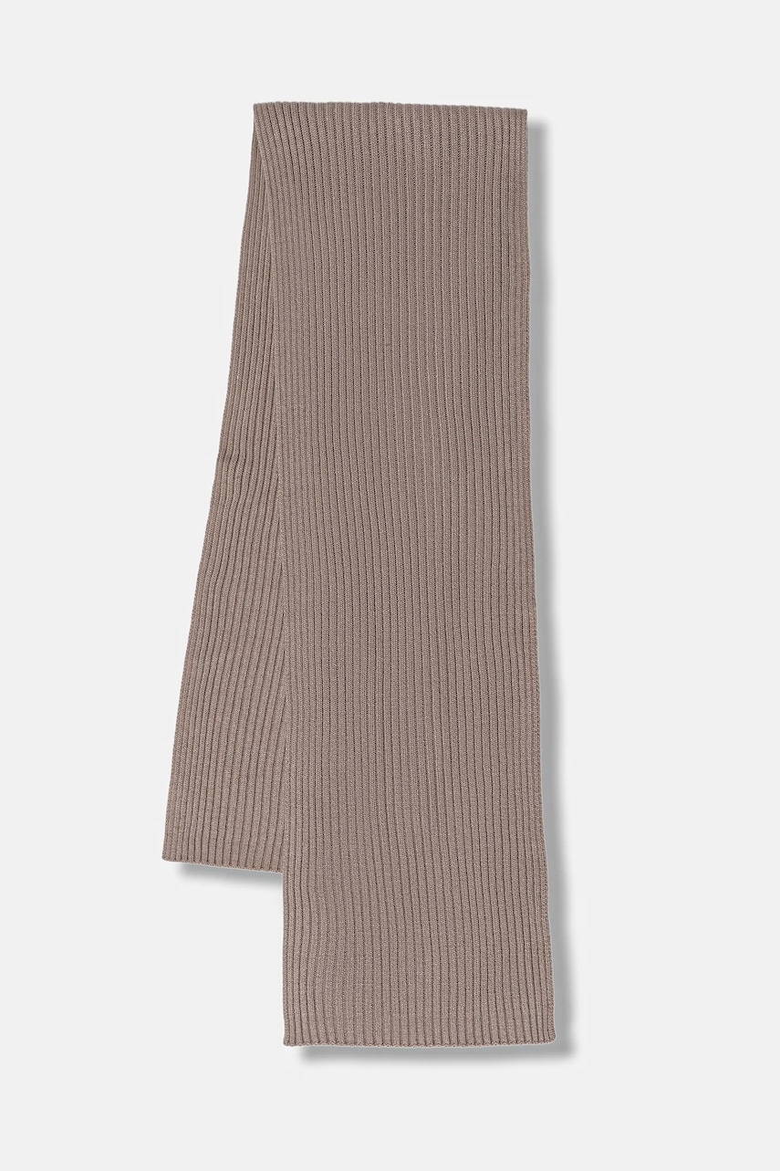 Sisley fular culoarea gri, uni, 122HSU00E