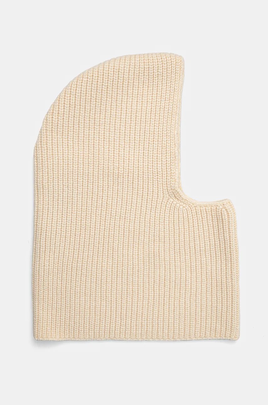 Levně Vlněná kukla A.P.C. cagoule sacha béžová barva, WVBBR.M25070