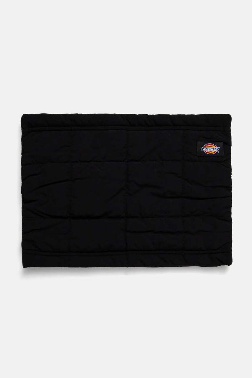 Dickies fular impletit GLENDIVE culoarea negru, uni, DK0A4Z3B