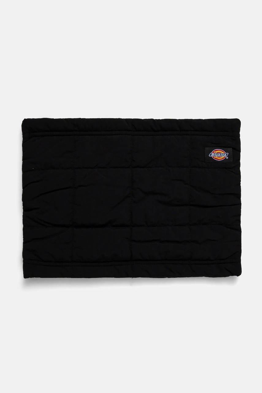 Dickies fular împletit GLENDIVE culoarea negru, uni, DK0A4Z3B