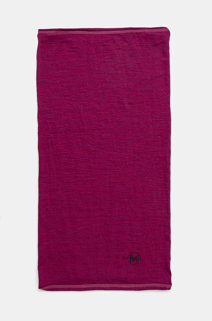 

Кръгъл шал Buff Merino Lightweight в лилаво с изчистен дизайн 113010, Виолетов