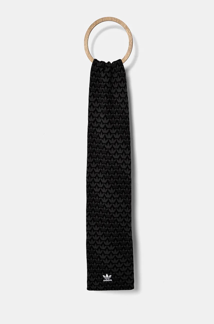 

Шал adidas Originals Monogram в черно с десен IY4044, Черен
