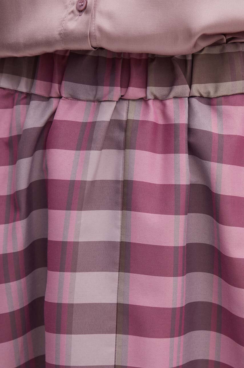 Φούστα MAX&Co. χρώμα: μοβ, 2426106071200 φωτογραφία