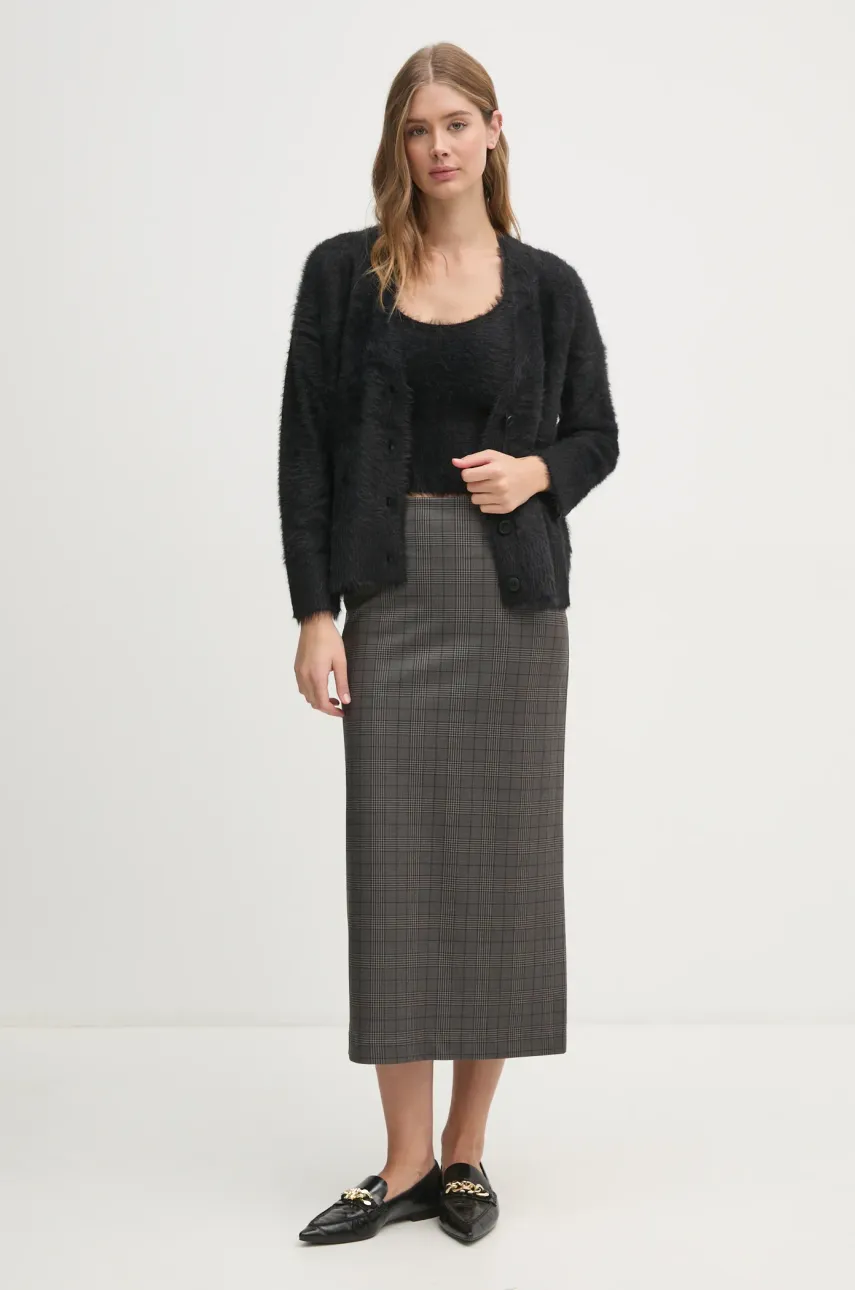 Юбка United Colors of Benetton цвет зелёный midi прямая 4GEVD004B Юбка United Colors of Benetton цвет зелёный midi прямая 4GEVD004B