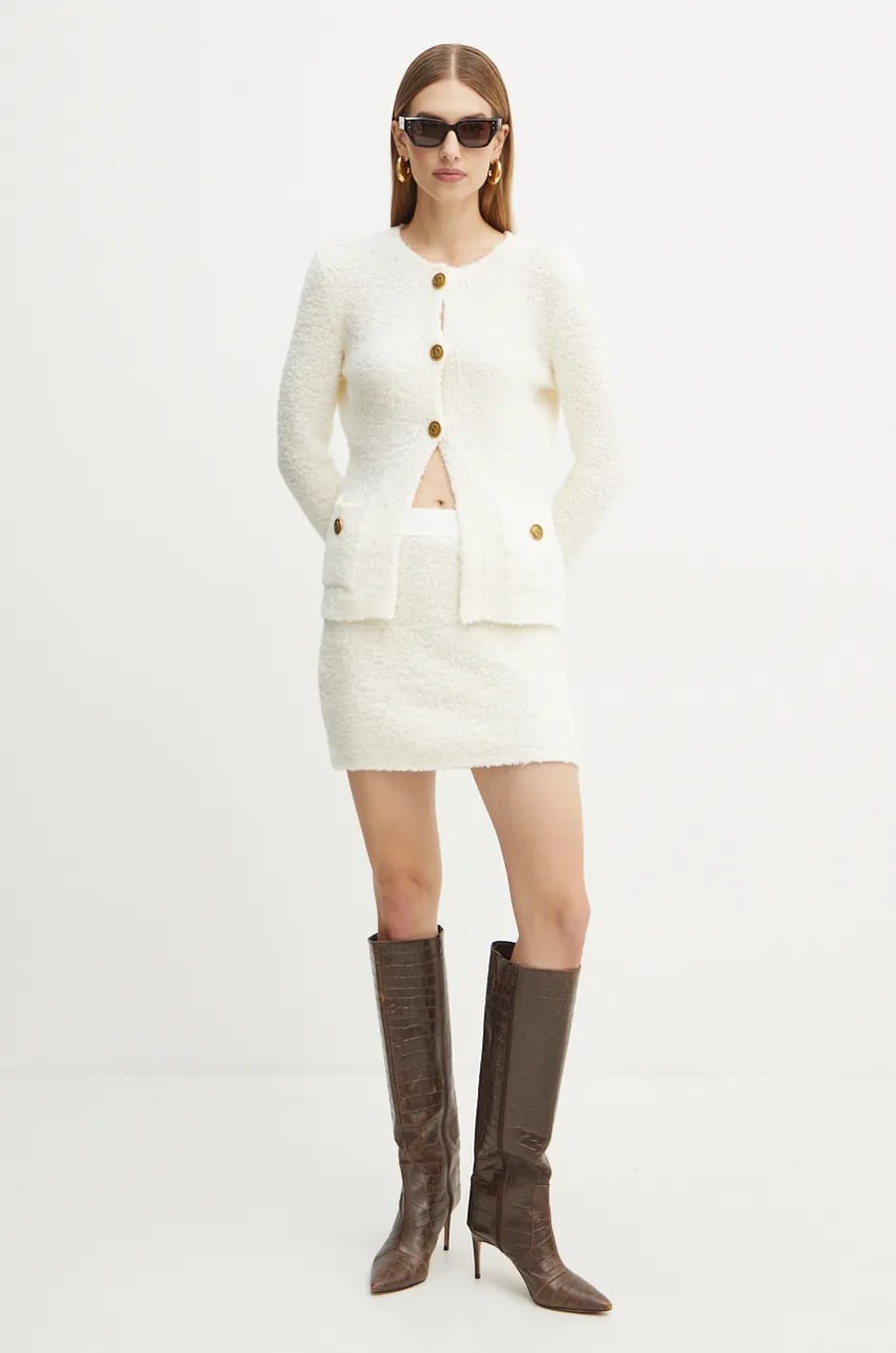 Юбка Twinset цвет бежевый mini карандаш 242TT3492 Юбка Twinset цвет бежевый mini карандаш 242TT3492
