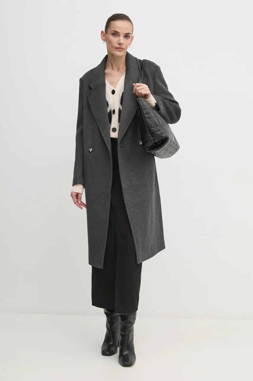 Джинсовая юбка Calvin Klein Jeans цвет чёрный maxi прямая J20J224094 Джинсовая юбка Calvin Klein Jeans цвет чёрный maxi прямая J20J224094