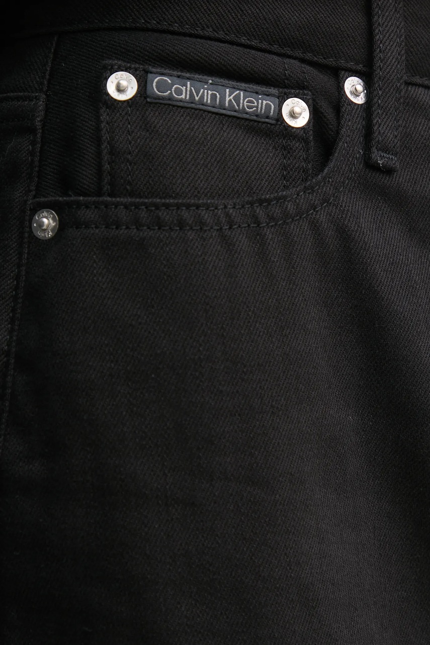 Τζιν φούστα Calvin Klein Jeans χρώμα: μαύρο, J20J224094 φωτογραφία