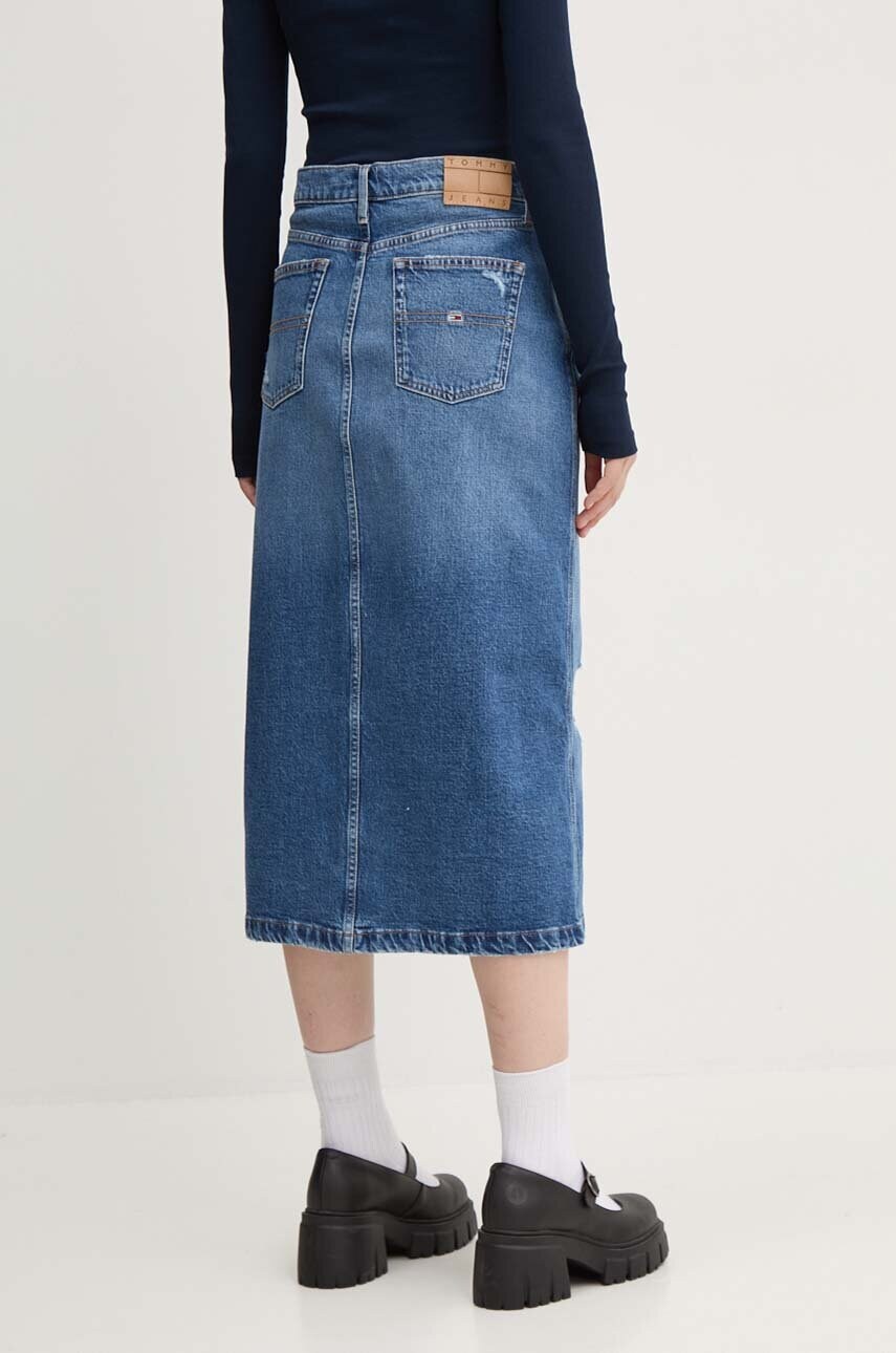 Tommy Jeans farmer szoknya midi, egyenes, DW0DW18946 termék 2. képe