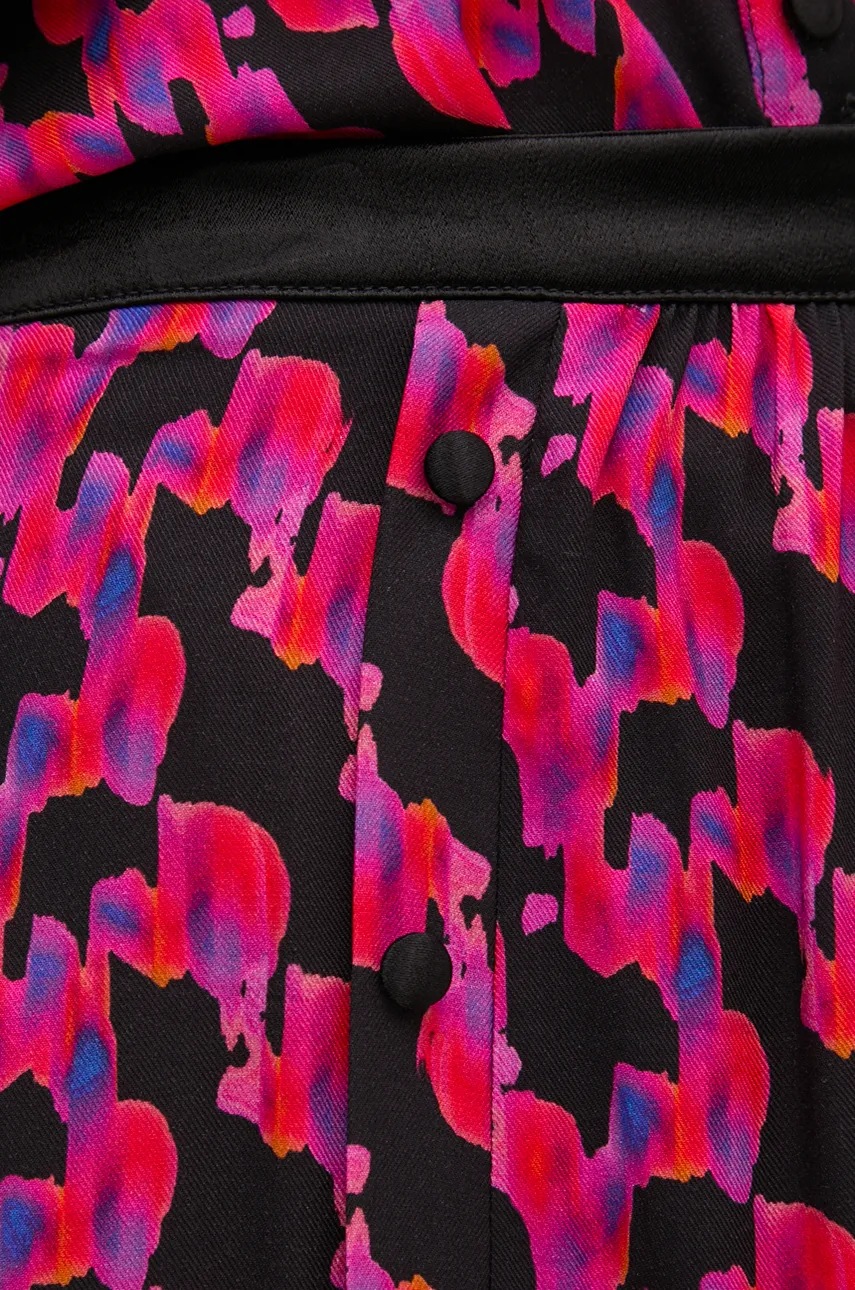 Φούστα La Petite Française PFJOVIALE χρώμα: ροζ, PFJOVIALE φωτογραφία