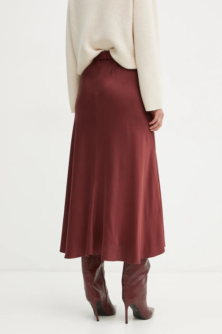 Forte Forte selyem szoknya piros, maxi, harang alakú, 9919_my skirt termék 2. képe