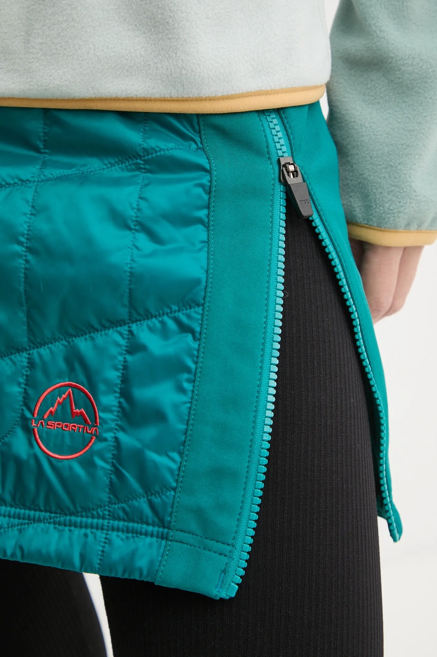 Αθλητική φούστα LA Sportiva Warm Up Primaloft χρώμα: πράσινο, M04733322 φωτογραφία