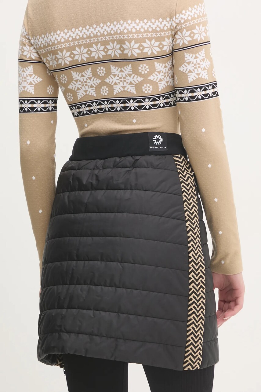 Newland sportos szoknya Lilla fekete, mini, egyenes, N46593.145 termék 2. képe