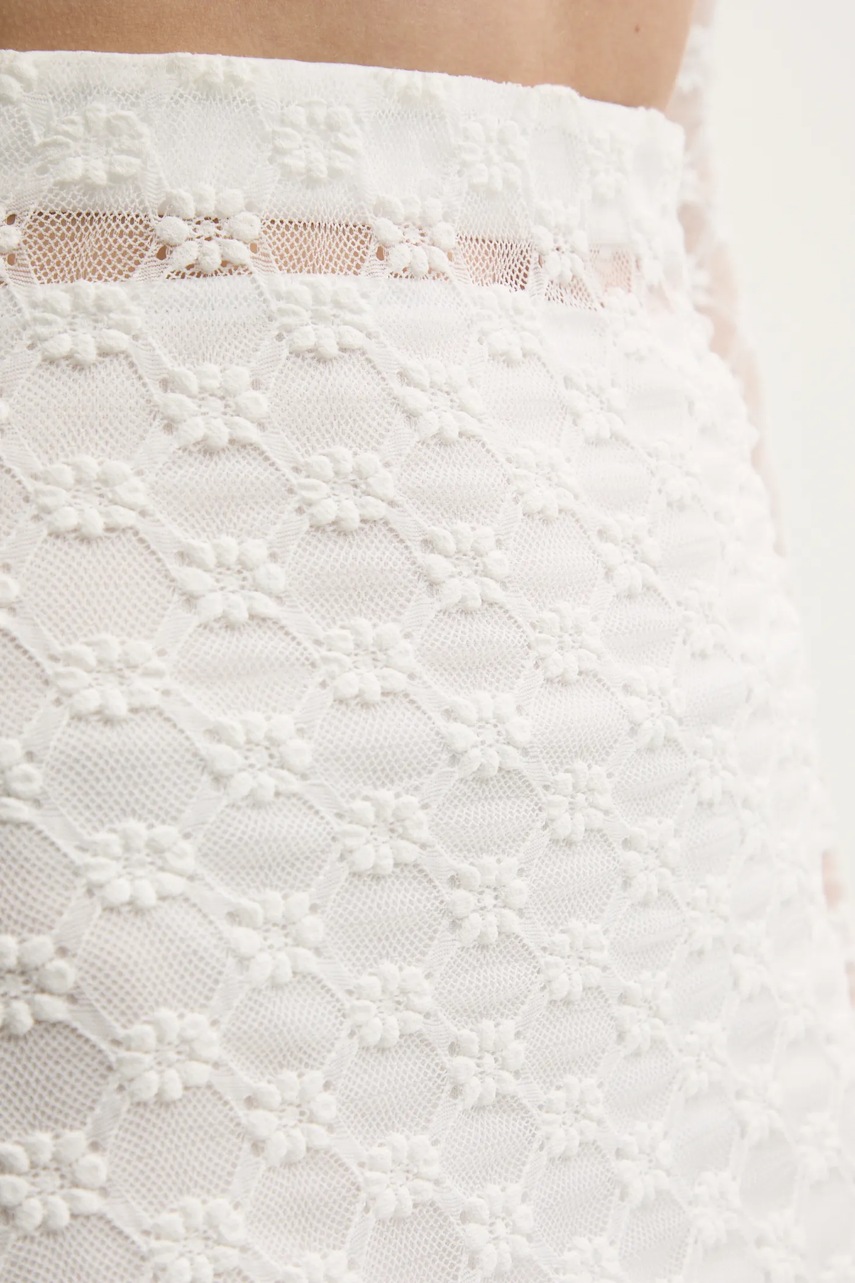 Φούστα Bardot ADONI χρώμα: άσπρο, 59740SB φωτογραφία