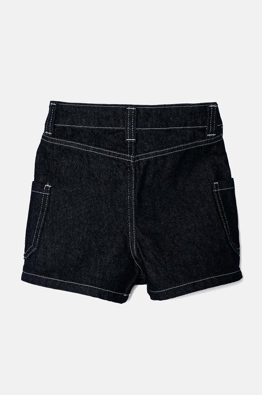 Tommy Hilfiger gyerek szoknyanadrág fekete, mini, egyenes, KG0KG08120 termék 2. képe