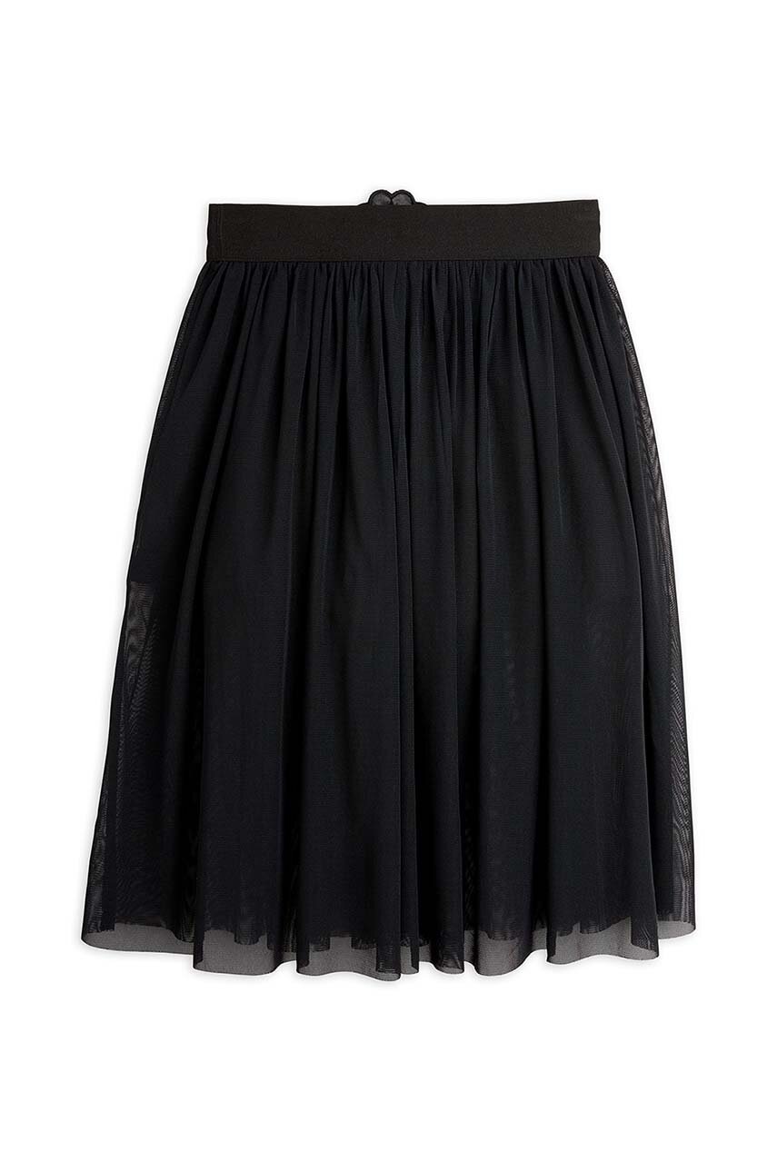 Юбка Mini Rodini Tulle цвет чёрный midi прямая 2473014299
