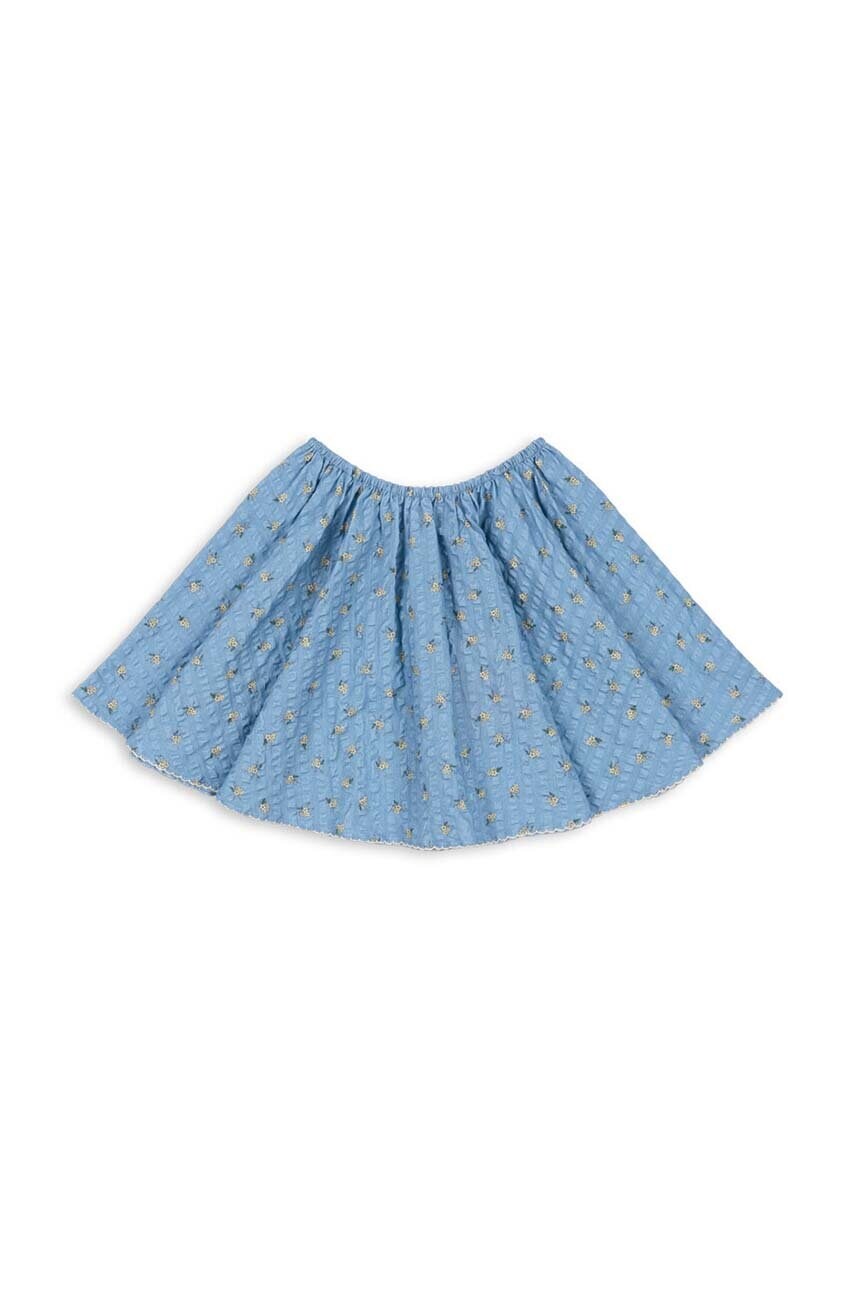 Konges Sløjd fusta din bumbac pentru copii KIM SKIRT GOTS mini, evazati, KS101548