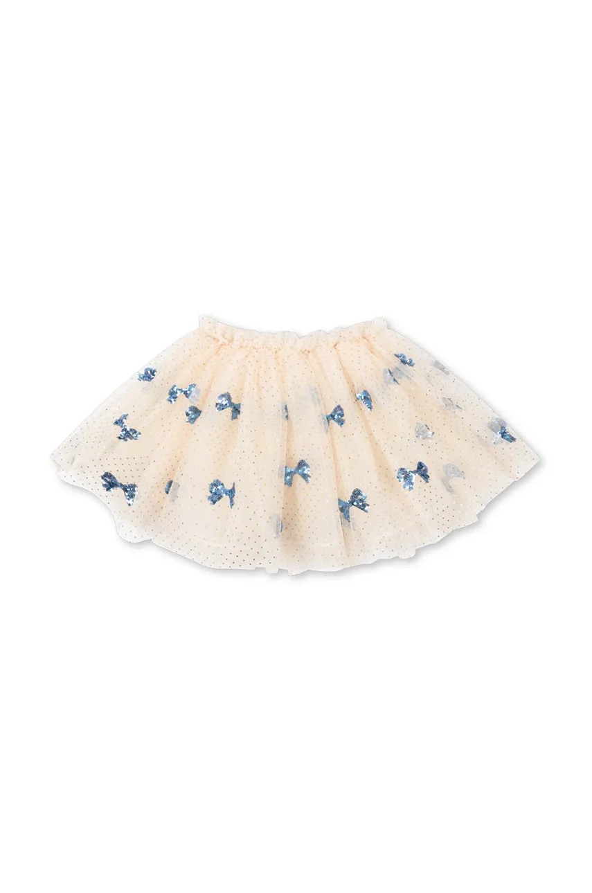 Детская юбка Konges Sløjd YVONNE SKIRT цвет бежевый mini расклешённая KS101759 Детская юбка Konges Sløjd YVONNE SKIRT цвет бежевый mini расклешённая KS101759