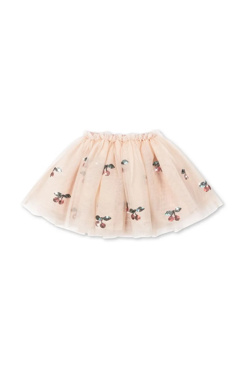 Konges Sløjd fusta fete YVONNE SKIRT culoarea roz, mini, evazati, KS101759