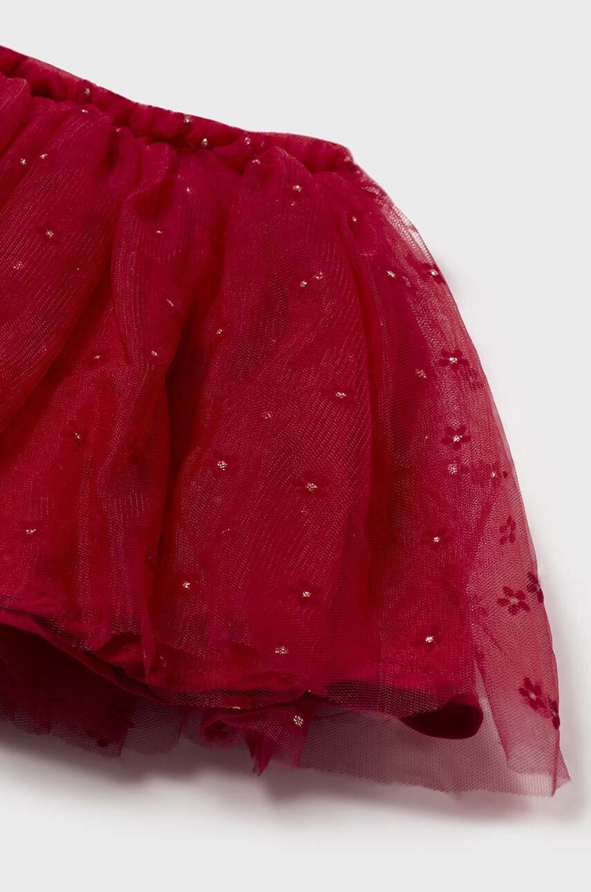 Юбка для младенцев Mayoral цвет розовый mini расклешённая 2901 Юбка для младенцев Mayoral цвет розовый mini расклешённая 2901