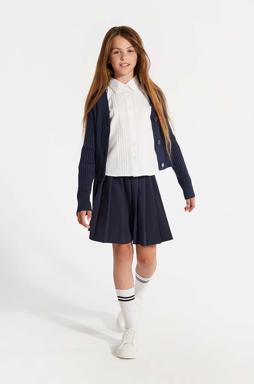 Coccodrillo fusta fete culoarea albastru marin, mini, drept, BACK TO SCHOOL GIRL Coccodrillo fusta fete culoarea albastru marin, mini, drept, BACK TO SCHOOL GIRL