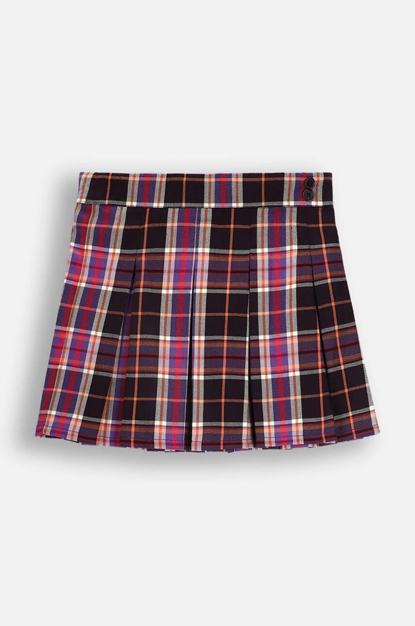 Дитяча спідниця Coccodrillo колір фіолетовий mini розкльошена ACADEMY GIRL KIDS Дитяча спідниця Coccodrillo колір фіолетовий mini розкльошена ACADEMY GIRL KIDS