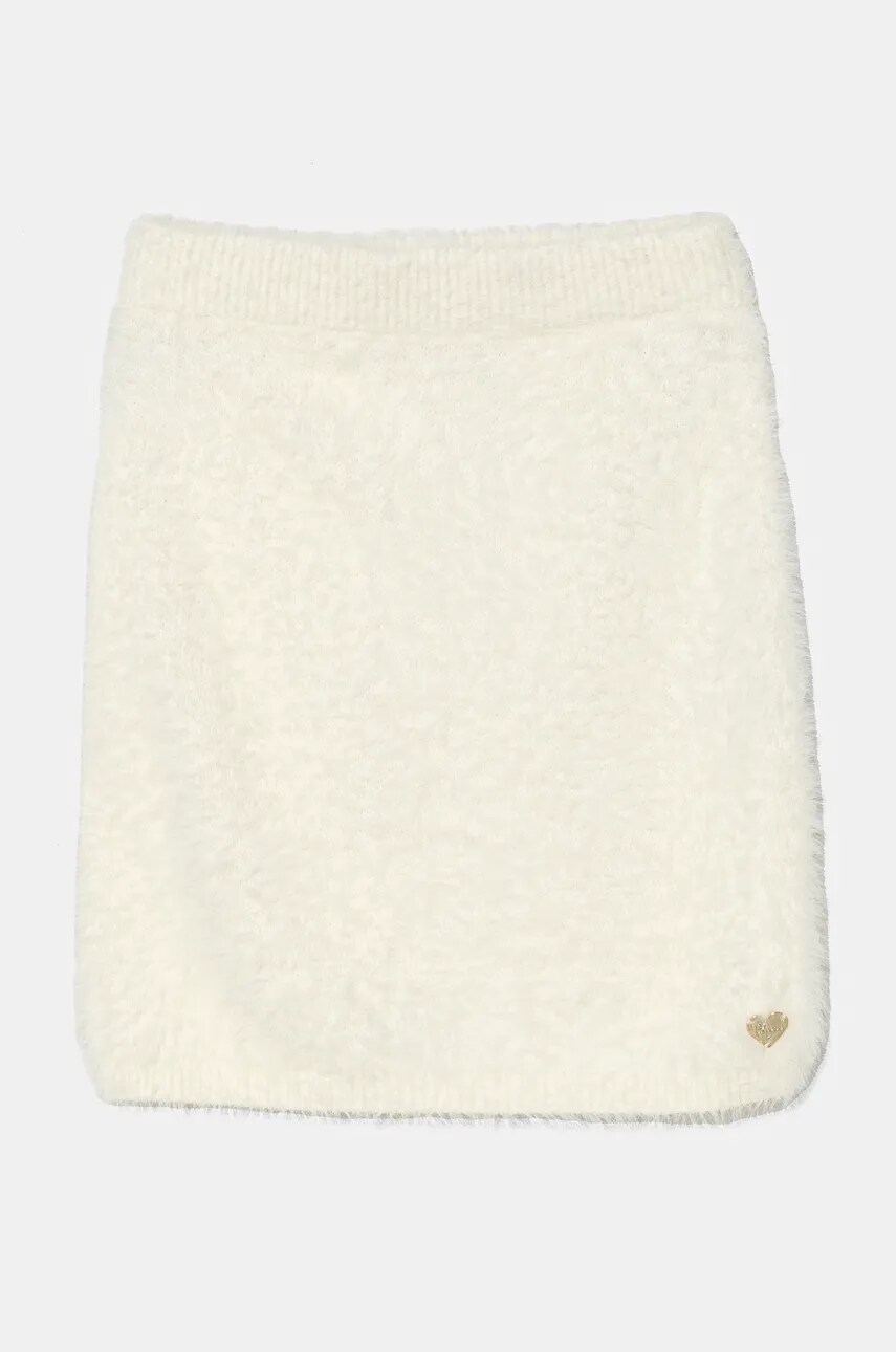 Levně Dětská sukně Guess béžová barva, mini, J4BD15 Z3BH0