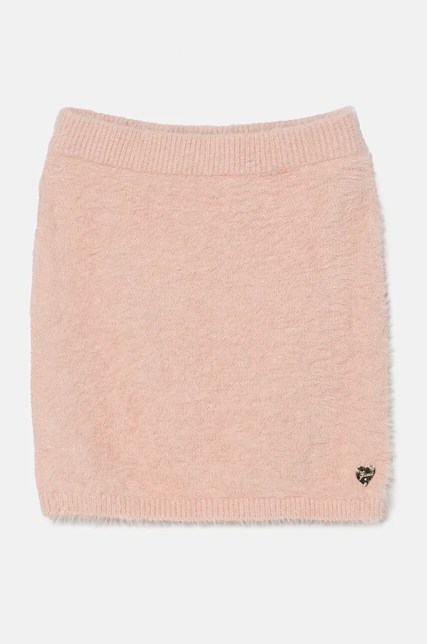 Levně Dětská sukně Guess růžová barva, mini, J4BD15 Z3BH0