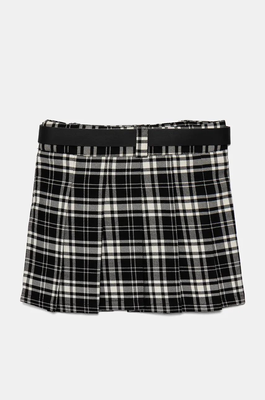 Детская юбка Guess цвет чёрный mini расклешённая J4BD06 WFT50 Детская юбка Guess цвет чёрный mini расклешённая J4BD06 WFT50