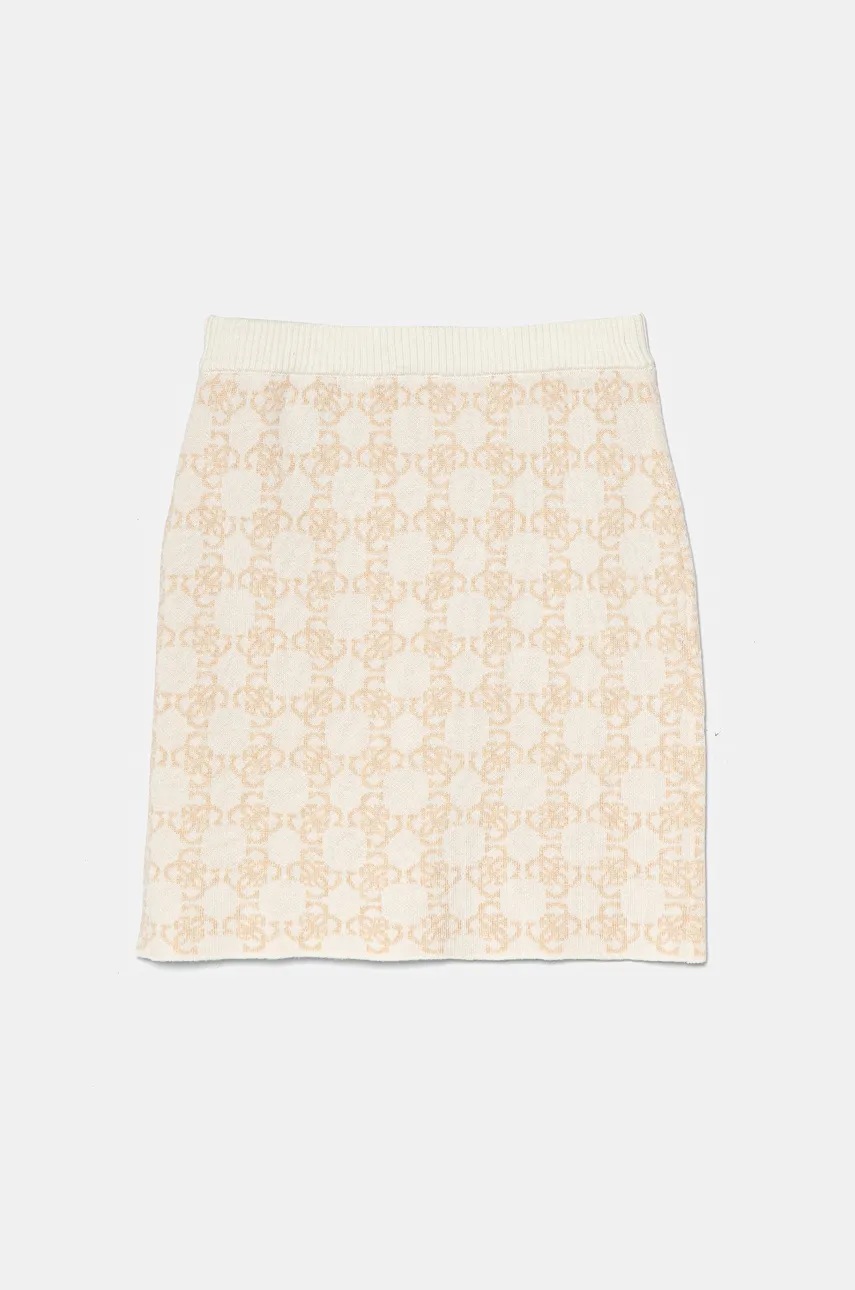 Юбка Guess цвет бежевый mini прямая J4BD02 Z3K10 Юбка Guess цвет бежевый mini прямая J4BD02 Z3K10