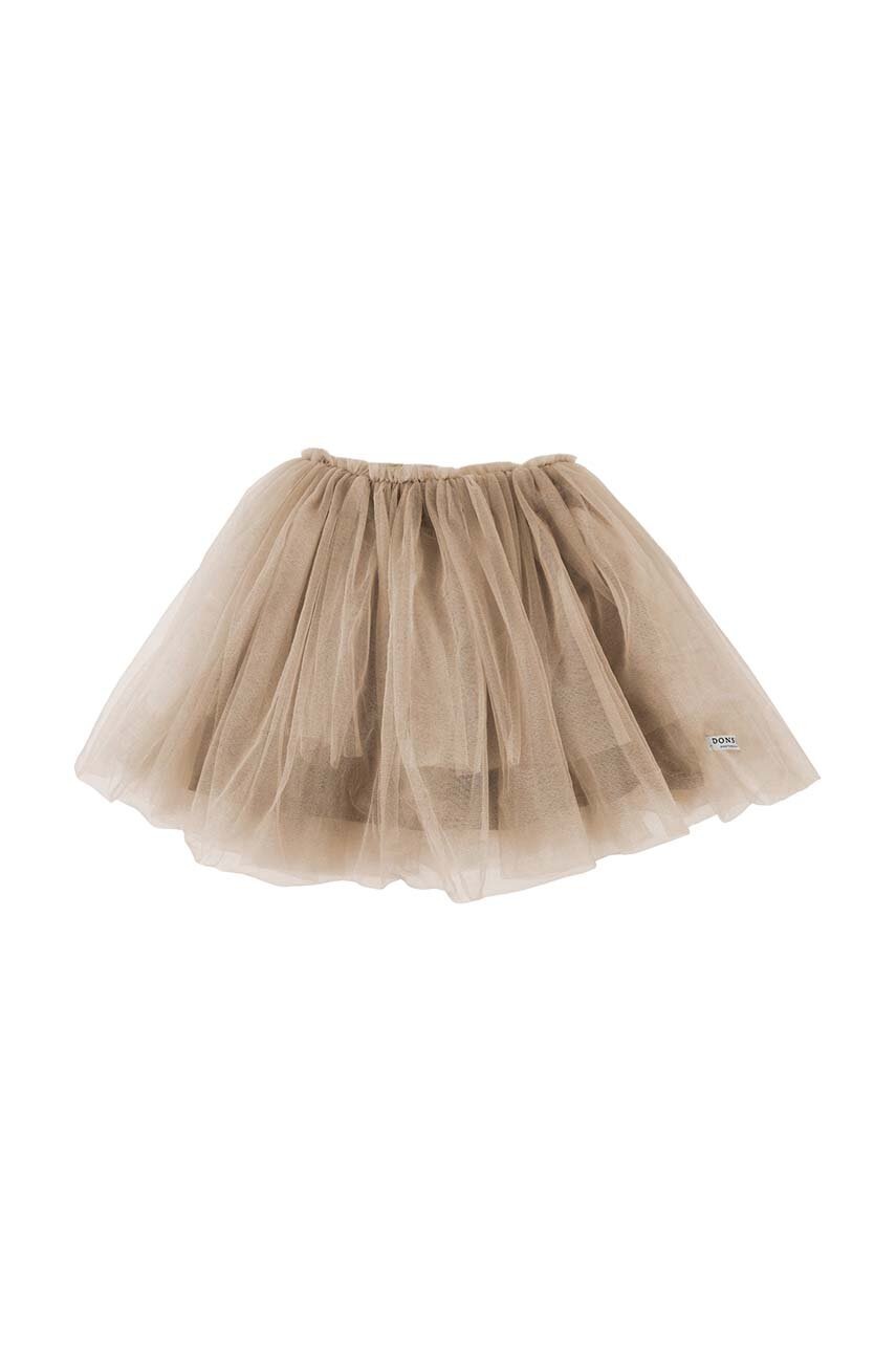 Детская юбка Donsje Pien Skirt цвет бежевый mini расклешённая 4035400 в Днепре