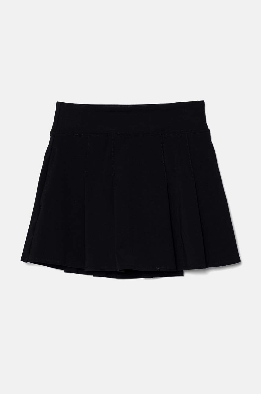 Abercrombie & Fitch fusta fete culoarea albastru marin, mini, evazati, KI243-4071 Abercrombie & Fitch fusta fete culoarea albastru marin, mini, evazati, KI243-4071