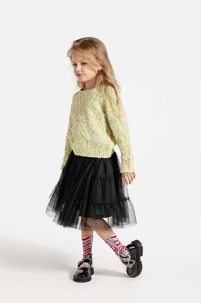 Coccodrillo fusta fete culoarea negru, mini, evazati, CARTOONS GIRL KIDS Coccodrillo fusta fete culoarea negru, mini, evazati, CARTOONS GIRL KIDS