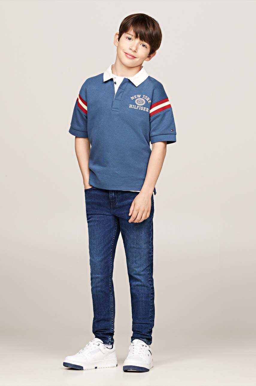 

Детски дънки Tommy Hilfiger SCANTON Y KB0KB09041, Син