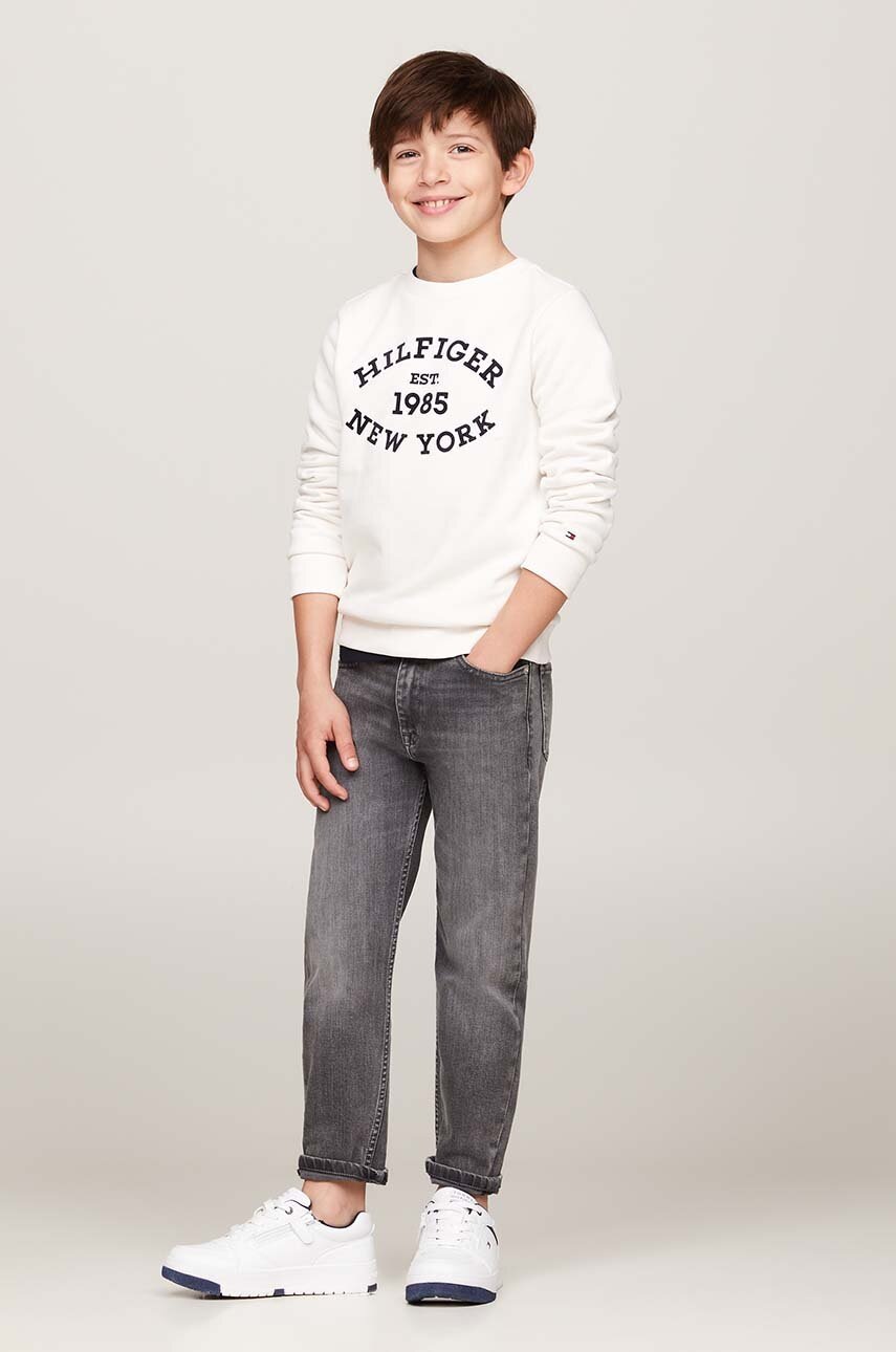 

Детски дънки Tommy Hilfiger ARCHIVE MID KB0KB09042, Черен