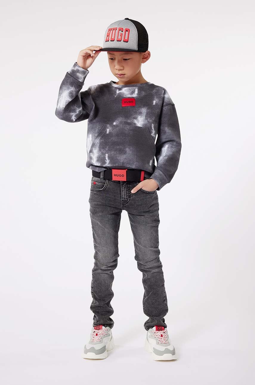 

Детски дънки HUGO в G00184, Сив