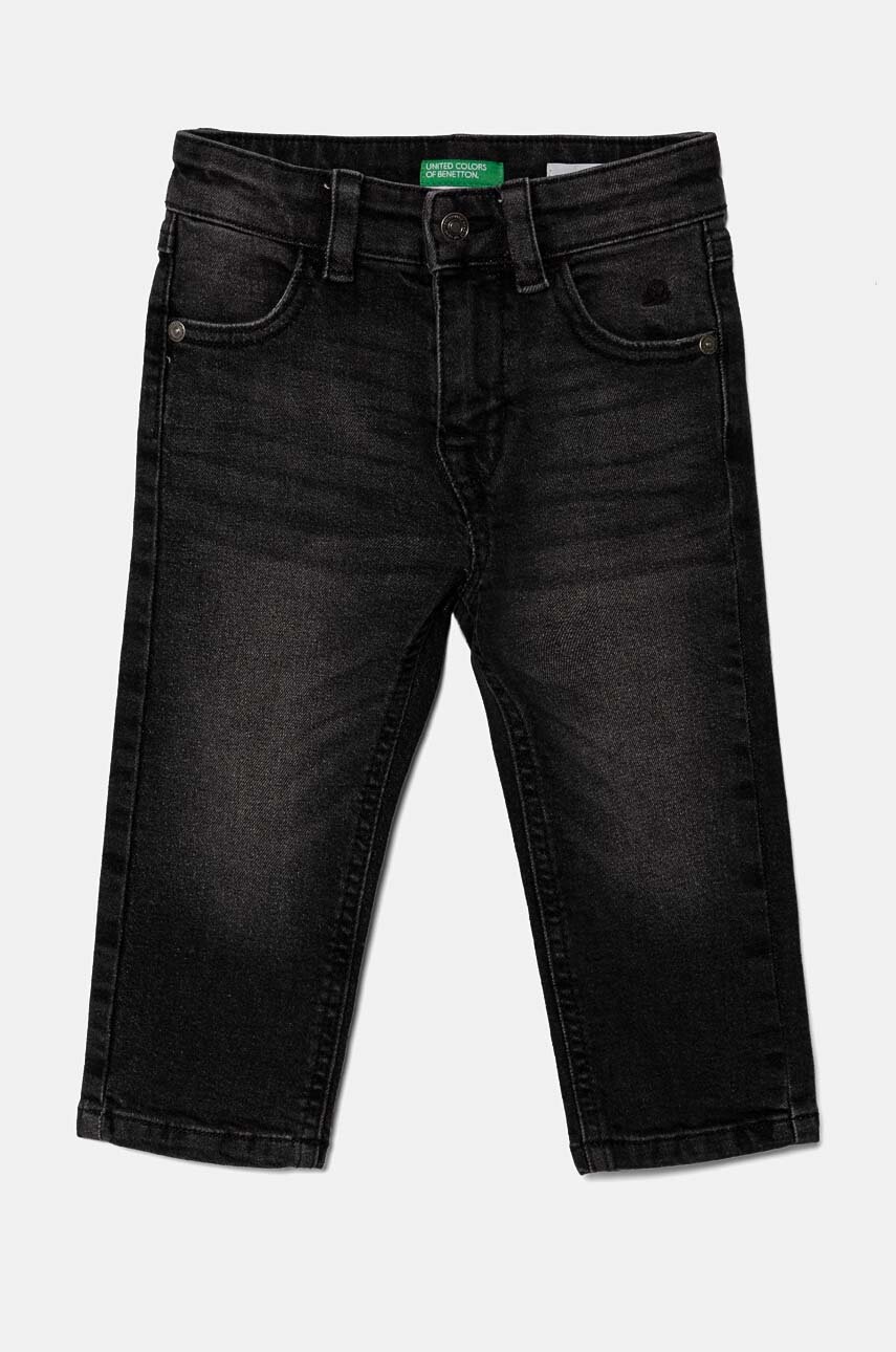 

Детски дънки United Colors of Benetton 45ONGE01X, Черен