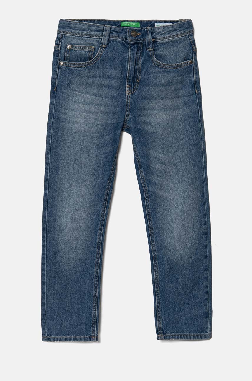 

Детски дънки United Colors of Benetton 4DW2CE021, Син