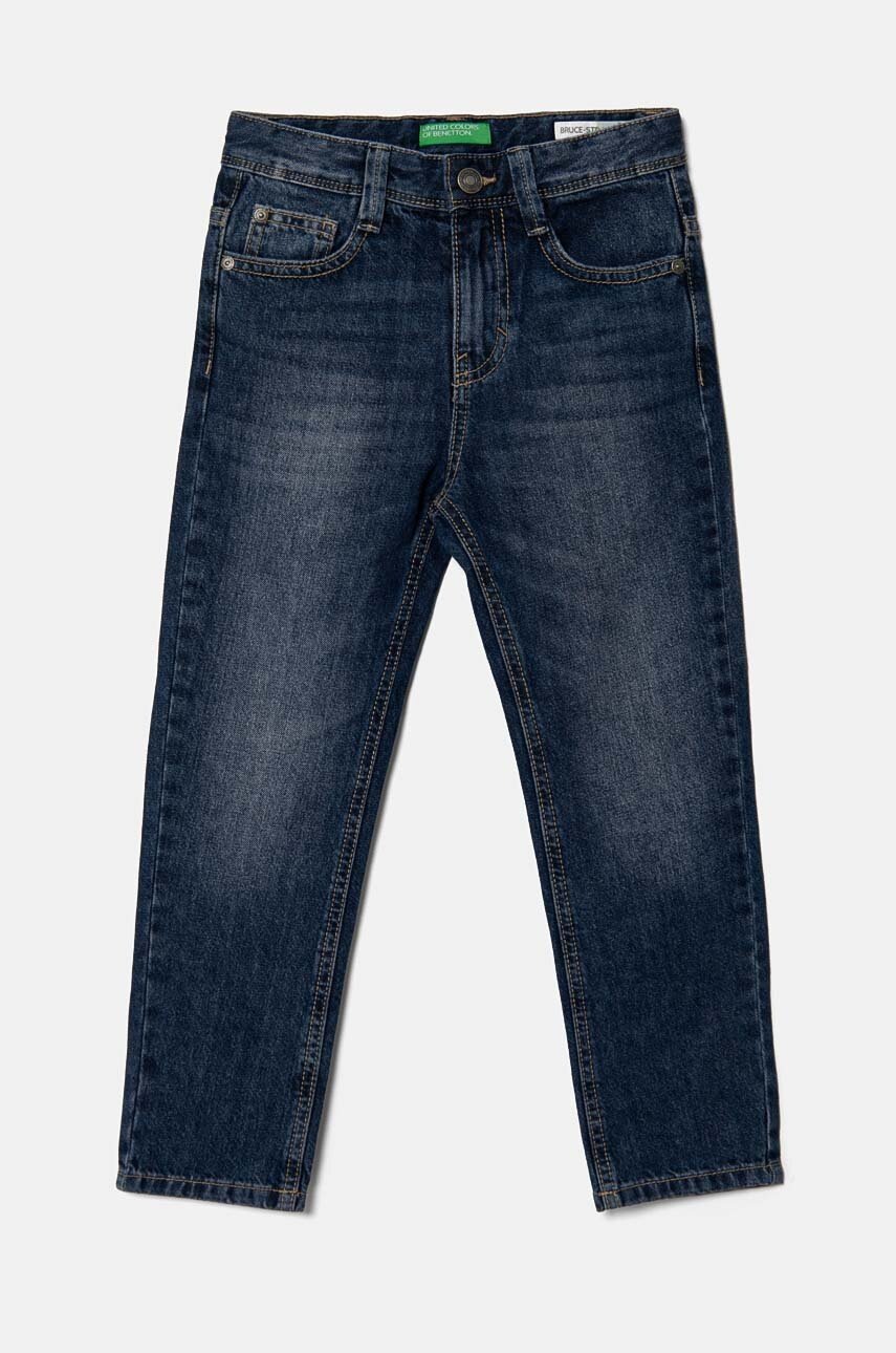 

Детски дънки United Colors of Benetton 4DW2CE021, Тъмносин