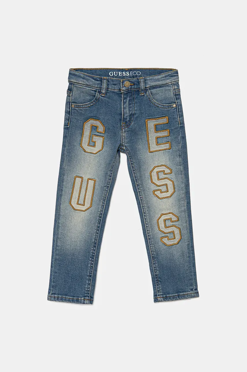 

Детски дънки Guess в N4BA04 D4GV0, Син