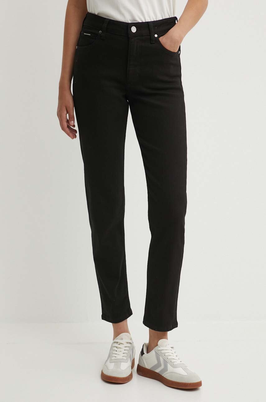 

Дънки Calvin Klein в черно K20K207303, Черен